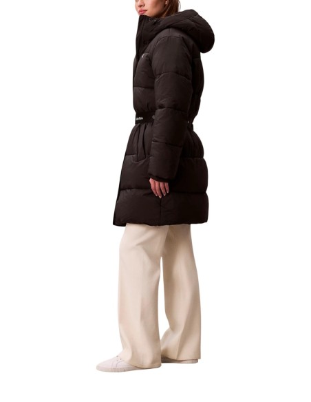 Veste noire ceinturée Calvin Klein Jeans femme