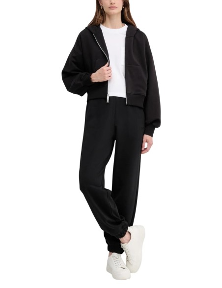 Sweat noir à capuche Calvin Klein Jeans femme