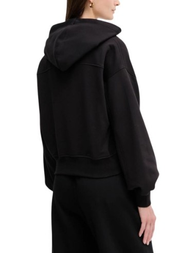 Sweat noir à capuche Calvin Klein Jeans femme