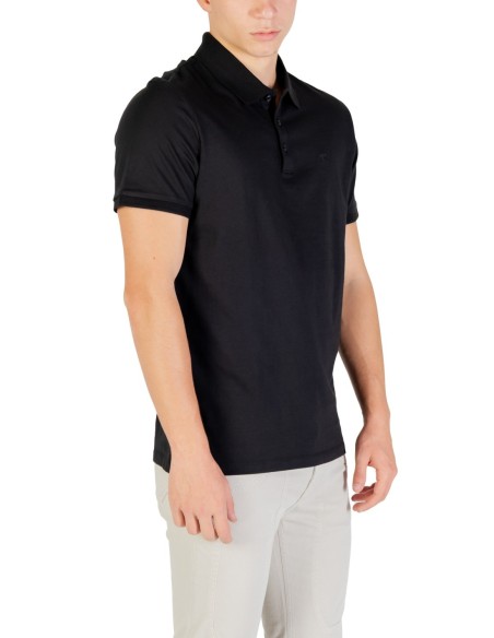 Polo noir Calvin Klein Jeans homme