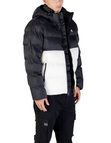 Veste blanche capuche Calvin Klein Jeans homme