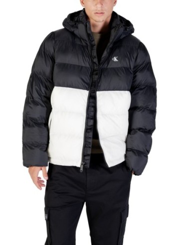 Veste blanche capuche Calvin Klein Jeans homme