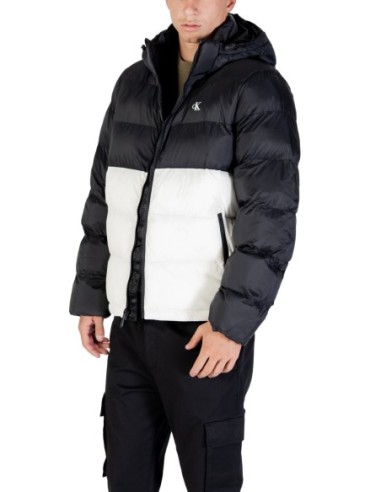 Veste blanche capuche Calvin Klein Jeans homme