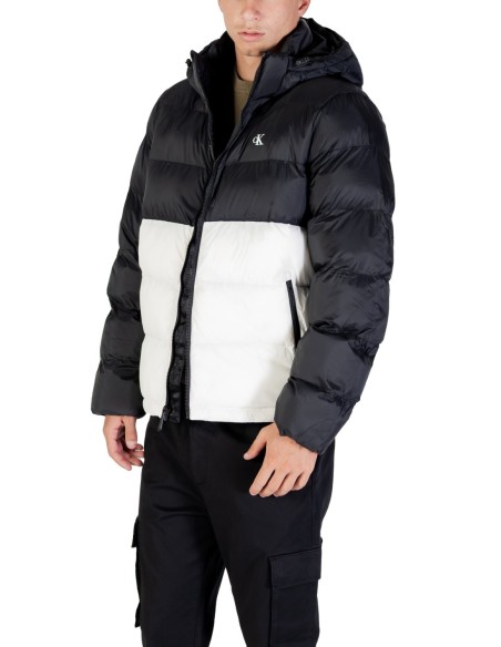 Veste blanche capuche Calvin Klein Jeans homme