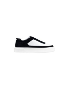 Baskets noires Calvin Klein Jeans homme cuir