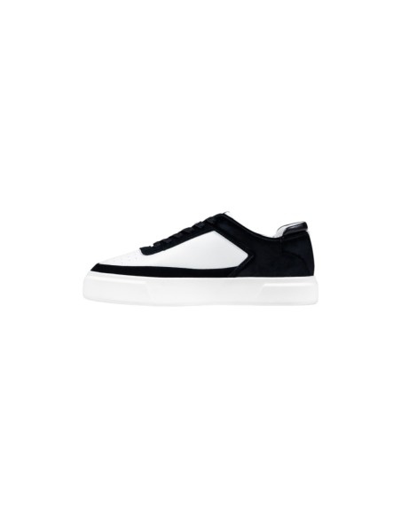 Baskets noires Calvin Klein Jeans homme cuir