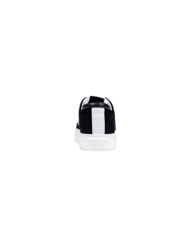 Baskets noires Calvin Klein Jeans homme cuir
