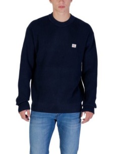 Pull bleu Calvin Klein Jeans homme
