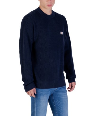 Pull bleu Calvin Klein Jeans homme