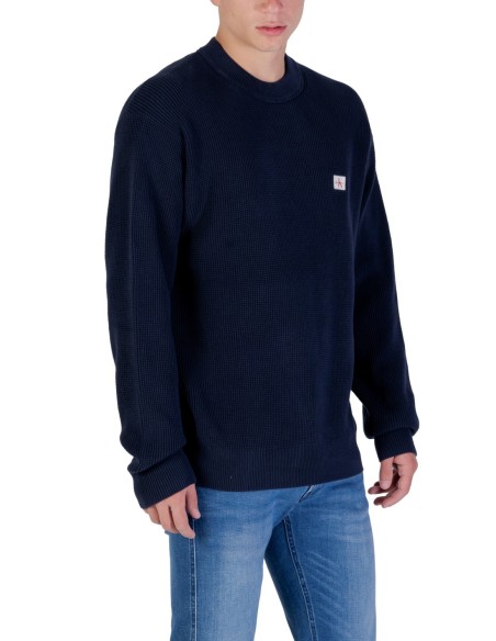 Pull bleu Calvin Klein Jeans homme