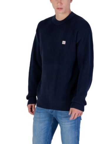 Pull bleu Calvin Klein Jeans homme
