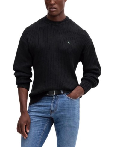Pull noir Calvin Klein Jeans homme