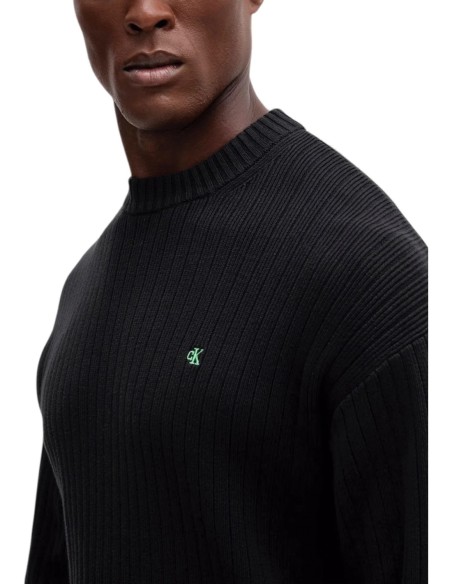 Pull noir Calvin Klein Jeans homme