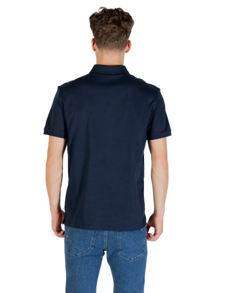 Polo bleu Calvin Klein Jeans homme