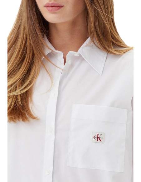 Chemise blanche stretch Calvin Klein Jeans femme