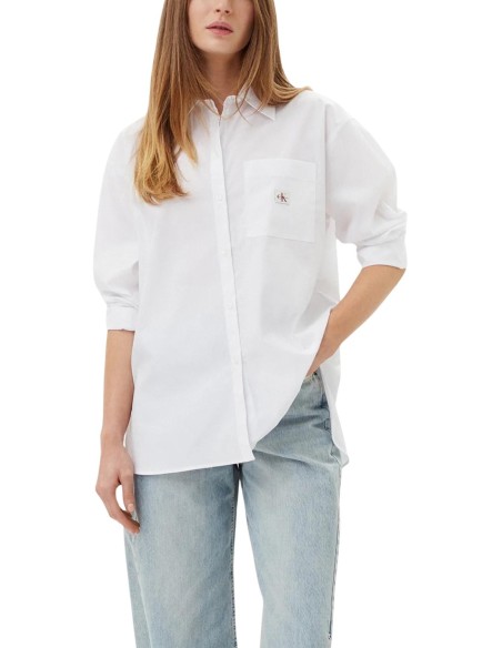 Chemise blanche stretch Calvin Klein Jeans femme