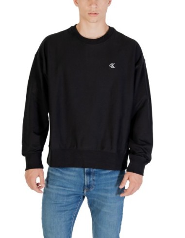 Sweat noir Calvin Klein Jeans homme