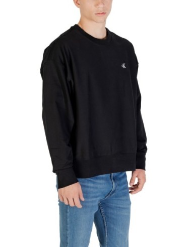 Sweat noir Calvin Klein Jeans homme