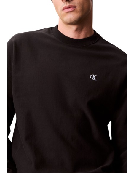 Sweat noir Calvin Klein Jeans homme