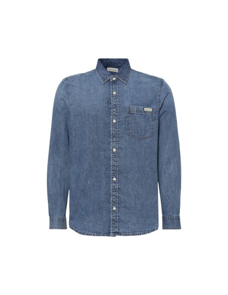 Chemise bleue coton Calvin Klein Jeans homme