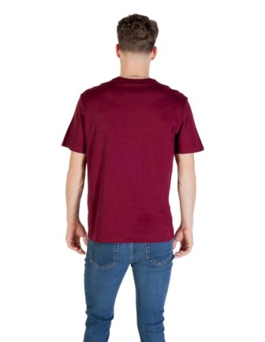 T-shirt bordeaux Calvin Klein Jeans homme