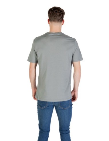 T-shirt gris Calvin Klein Jeans homme