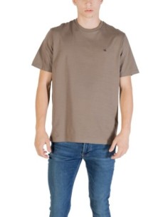 T-shirt beige Calvin Klein Jeans homme