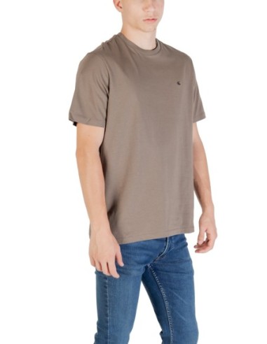 T-shirt beige Calvin Klein Jeans homme