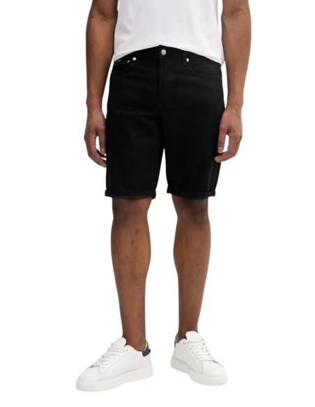 Bermuda noir stretch Calvin Klein Jeans homme