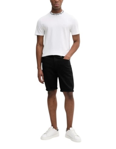 Bermuda noir stretch Calvin Klein Jeans homme