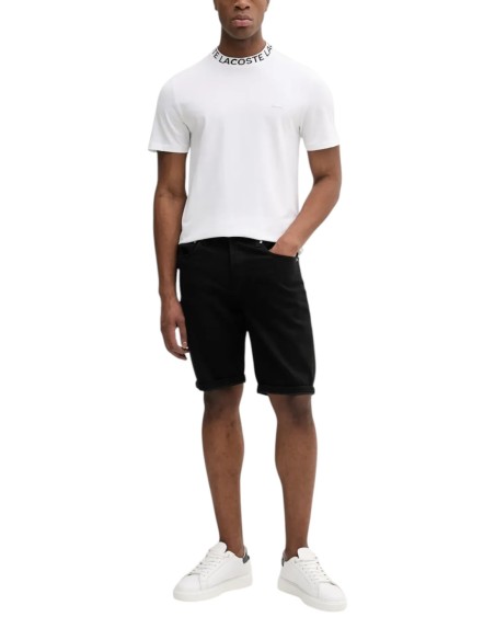 Bermuda noir stretch Calvin Klein Jeans homme