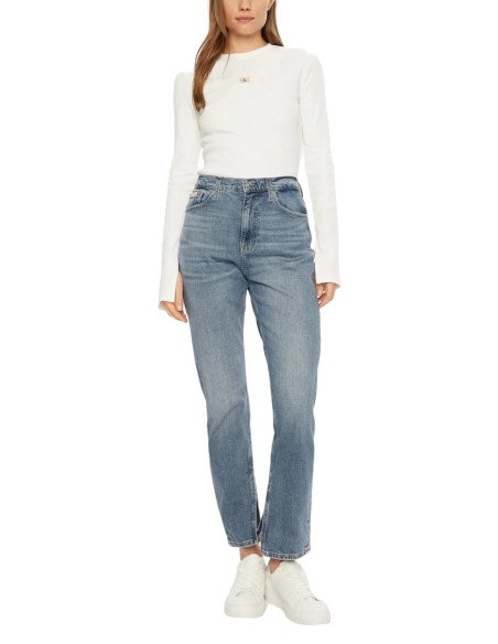 Jeans bleu azur stretch Calvin Klein Jeans femme