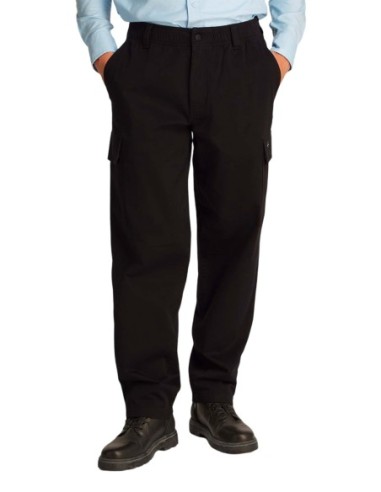 Pantalon noir multi-poches Calvin Klein Jeans homme