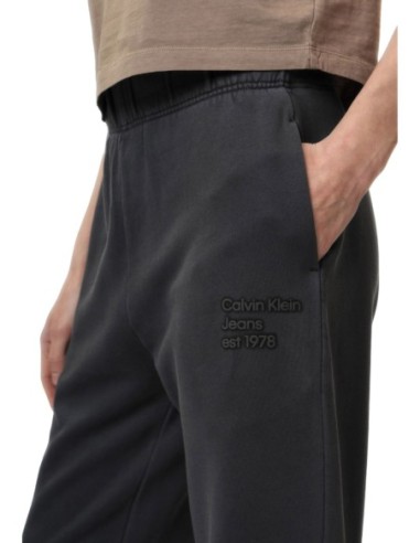 Pantalon gris été Calvin Klein Jeans femme