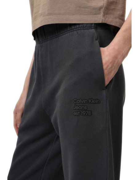 Pantalon gris été Calvin Klein Jeans femme