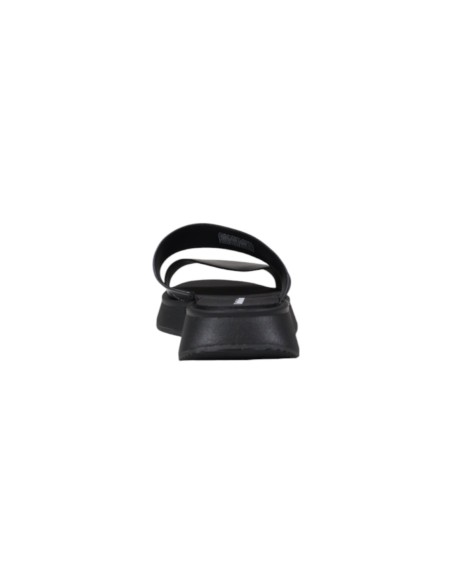 Mules noires cuir Calvin Klein Jeans femme