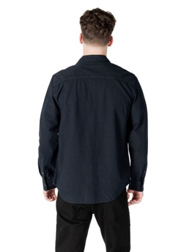 Chemise noire coton Calvin Klein Jeans homme