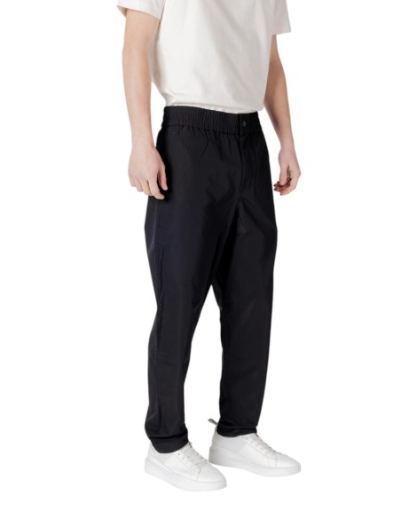 Pantalon noir polyester Calvin Klein Jeans homme