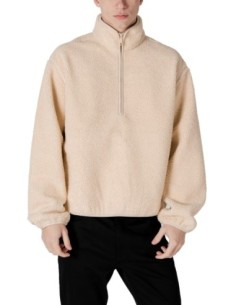 Sweat beige zippé Calvin Klein Jeans homme