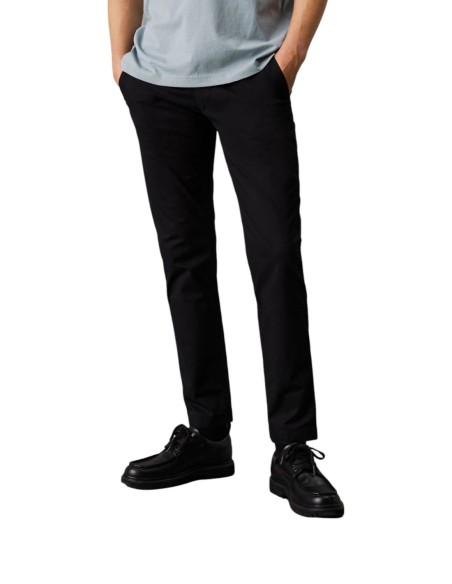 Pantalon noir stretch Calvin Klein Jeans homme