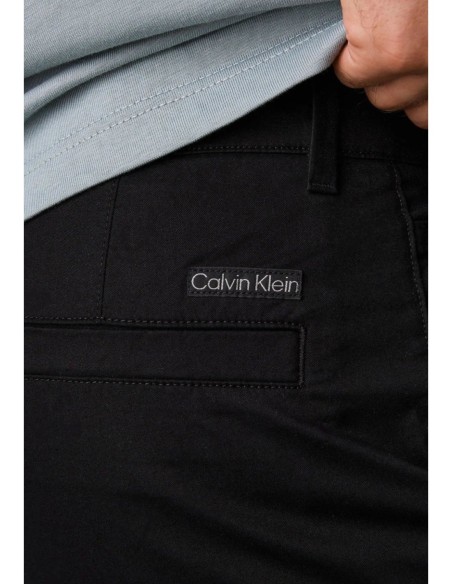 Pantalon noir stretch Calvin Klein Jeans homme