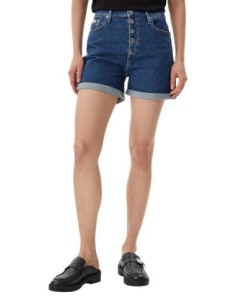 Short bleu denim Calvin Klein Jeans femme