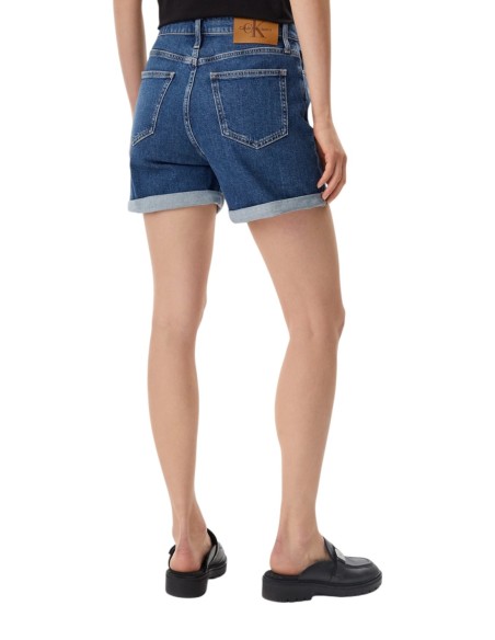 Short bleu denim Calvin Klein Jeans femme