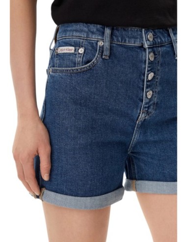 Short bleu denim Calvin Klein Jeans femme
