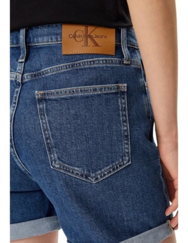 Short bleu denim Calvin Klein Jeans femme