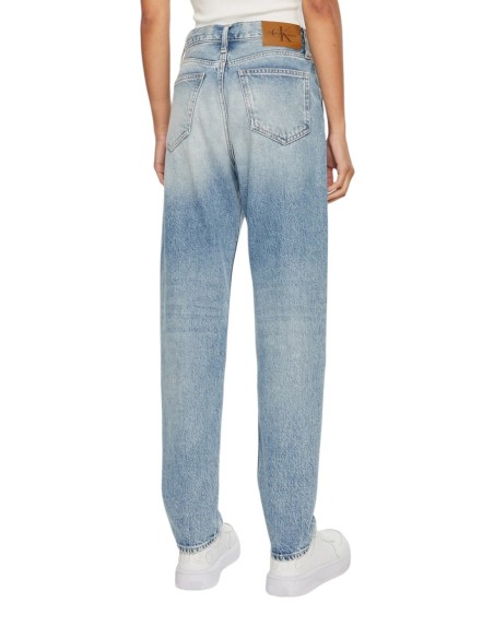Jeans bleu coton Calvin Klein Jeans femme
