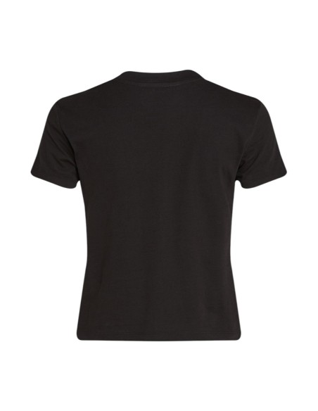 T-shirt noir imprimé Calvin Klein Jeans femme