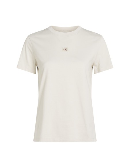 T-shirt beige Calvin Klein Jeans femme