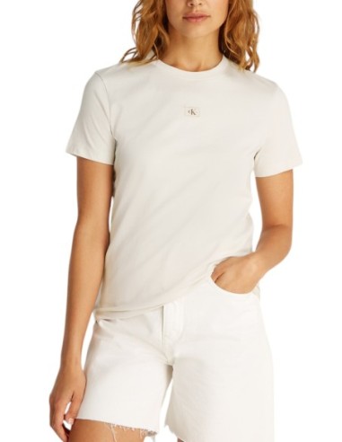 T-shirt beige Calvin Klein Jeans femme
