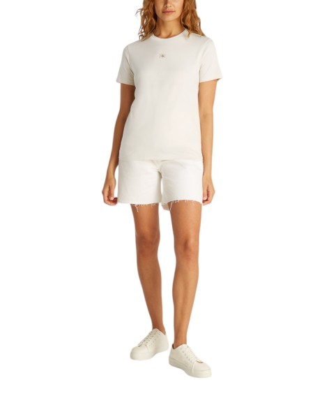 T-shirt beige Calvin Klein Jeans femme